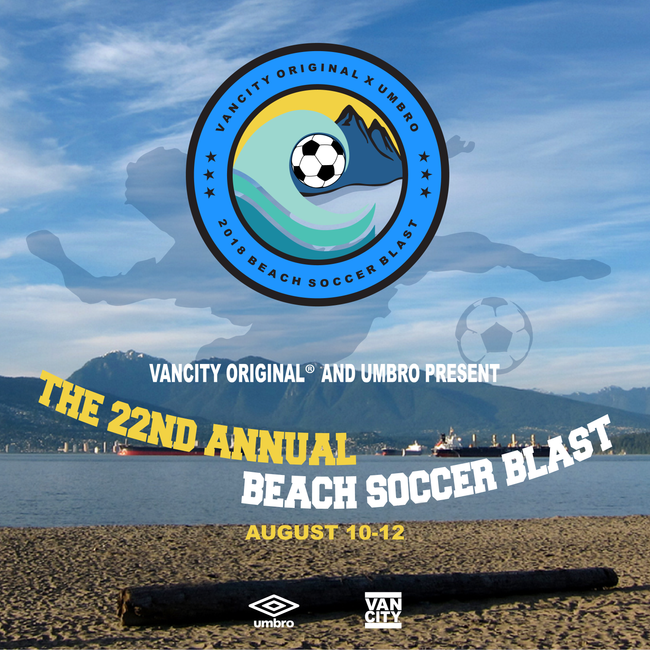 VANCITY ORIGINAL® x UMBRO BEACH SOCCER BLAST 2018