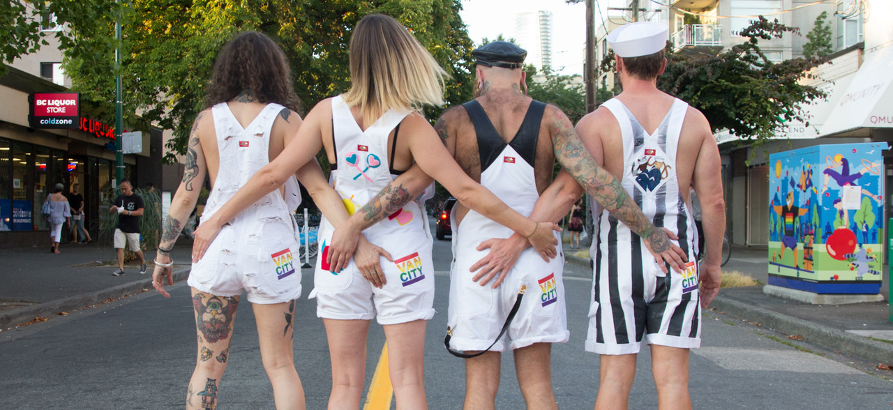 Vancity® Pride One Of Kind Overalls By Ciji Greene