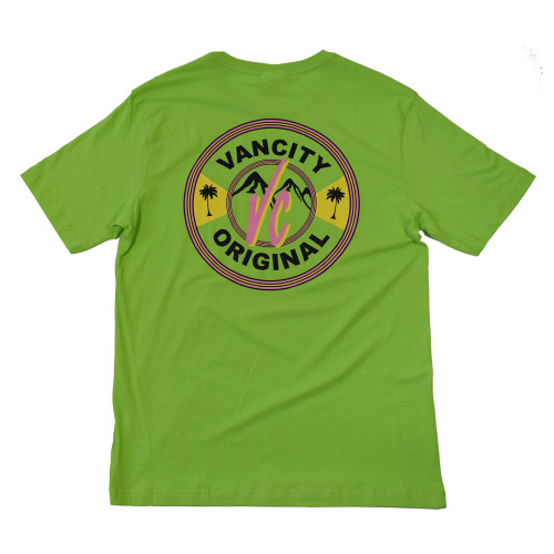 VC Beach Tee - Lime Green