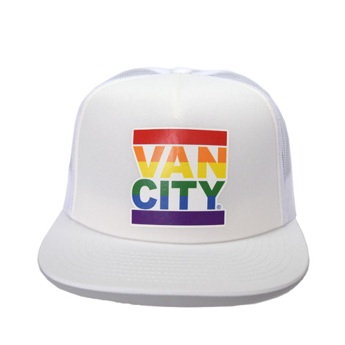 Vancity® Pride UnDMC Trucker Hat - White