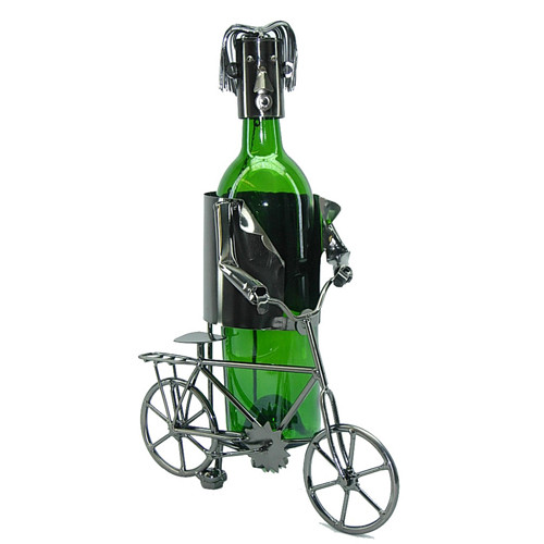 Recreational Cyclist Wine Caddy