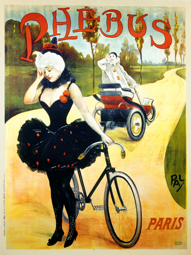 Phebus Vintage French Bicycle Poster by PAL