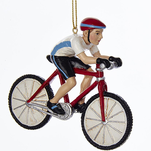 Cyclist Rider Ornament