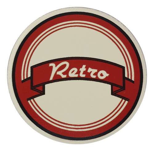 Retro Horn Button