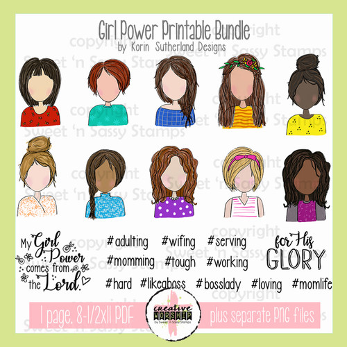 Creative Worship: Girl Power Printable Bundle Creative Worship: Girl Power Printable Bundle