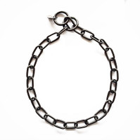 Small Link Black Stainless Fur Saver - 3MM - Herm. Sprenger Small Link Black Stainless Fur Saver - 3MM - Herm. Sprenger