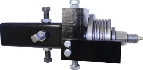 Mega retrofit kit with no jaw for bandsaw blade guide systems on portable sawmills and resaws
