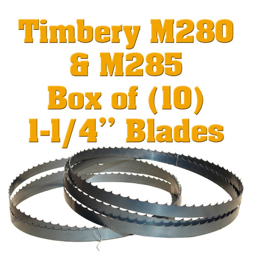 Bandsaw blades for Timbery M280 and M285