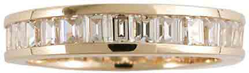 1.50 Carat Baguette CZ Eternity Band