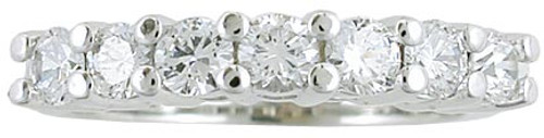 Seven .10ct Cubic Zirconias