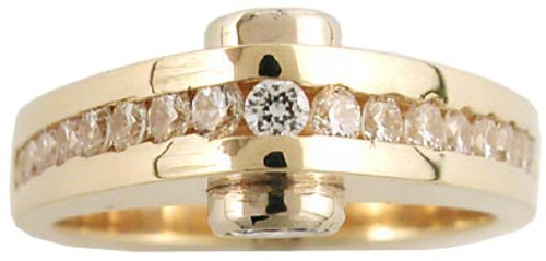 Heavy 14k Gold Setting