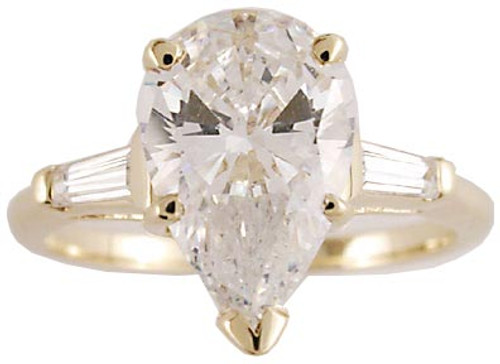 2.50Ct Hand Cut & Polished Cubic Zirconia