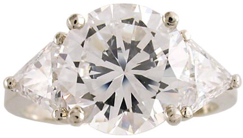 Hand Cut & Polished Cubic Zirconia