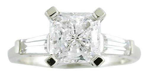 1.00Ct Hand Cut & Polished Cubic Zirconia