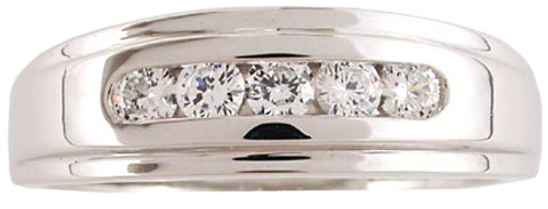 Solid 14 Karat White Gold Setting
