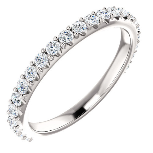 Highest Quality Cubic Zirconia Wedding Band
