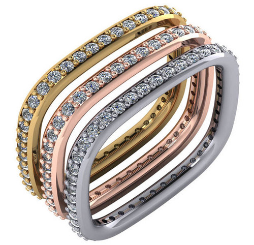 Stunning Contemporary Stackable Bands