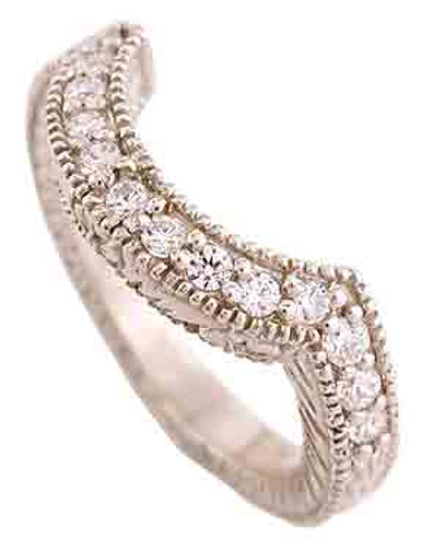 .32 Carat Cubic Zirconia Wedding Band