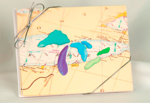 Great Lakes Beach Glass Note Cards