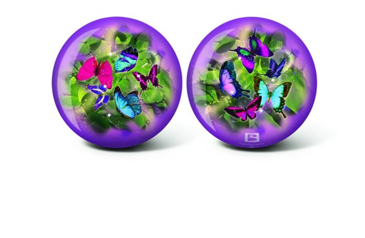 Brunswick Viz a Ball Butterflies Glow Bowling Ball