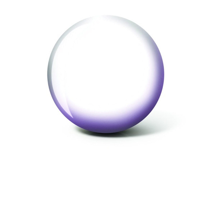 Brunswick White Ball Viz a Ball Bowling Ball