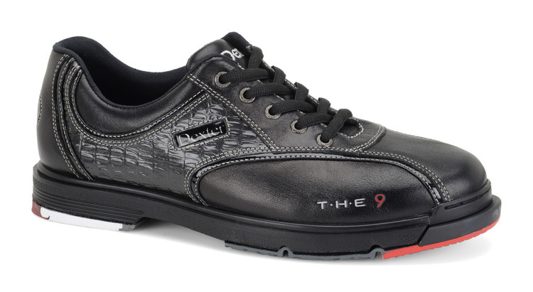 Dexter T.H.E. 9 Mens Bowling Shoes Black side view