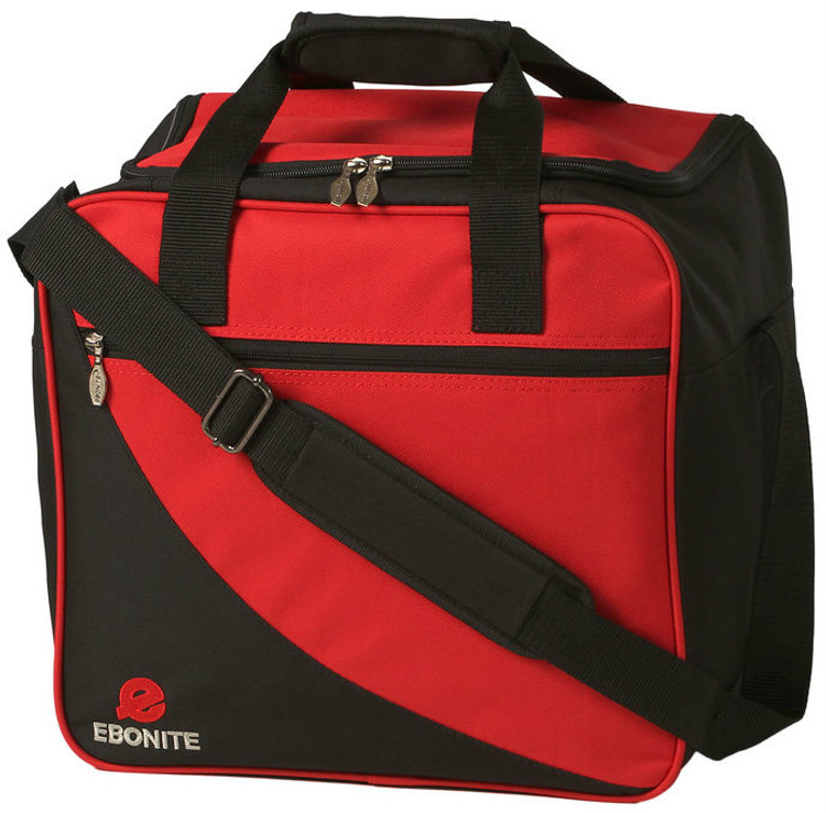 Ebonite Basic Single Tote Bowling Bag Red