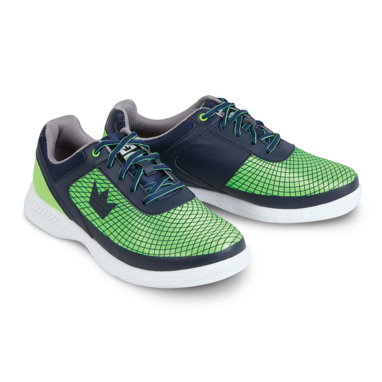 Brunswick Frenzy Men's Bowling Shoes Navy Green