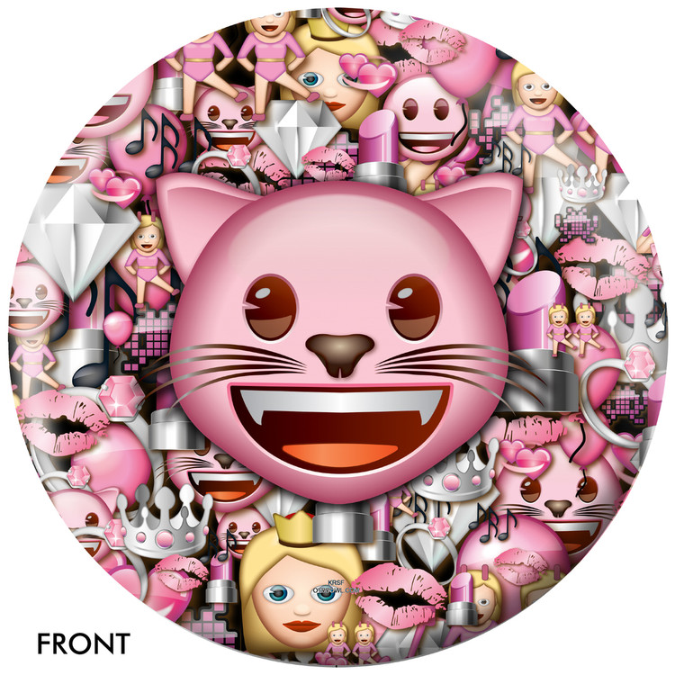 Emoji Cats Rule Front View