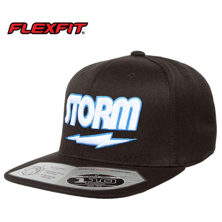 Storm Classic Flat Bill Hat Black
