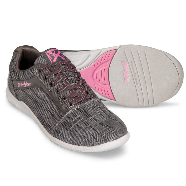 KR Strikeforce Nova Lite Women's Bowling Shoes Ash Hot Pink
