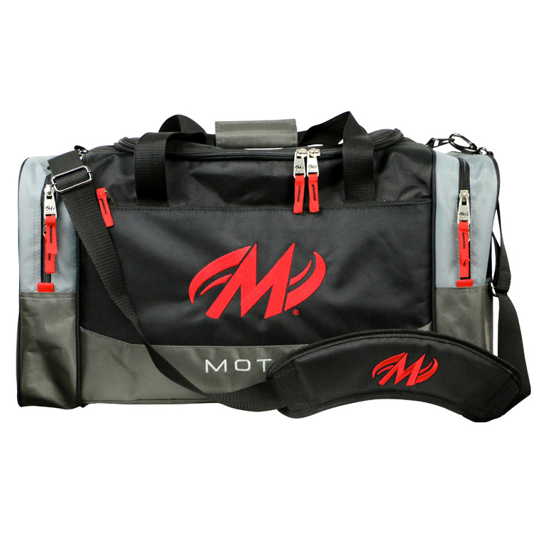Motiv Shock 2 Ball Double Tote Bowling Bag Black