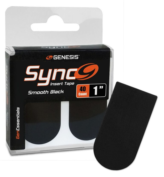 Genesis Sync Tape 1" Smooth Black (40 Strips)