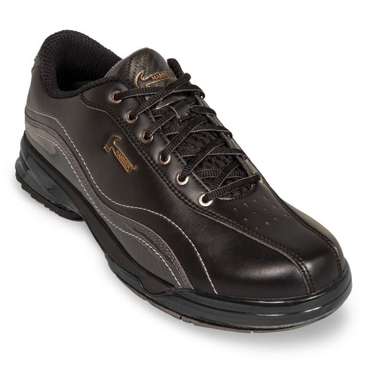 Hammer Force Mens Performance Bowling Shoes Black Carbon Left Hand