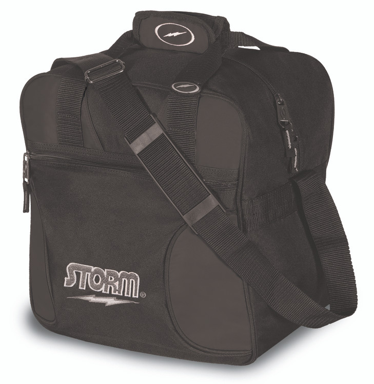 Storm Solo 1 Ball Tote Bowling Bag Black