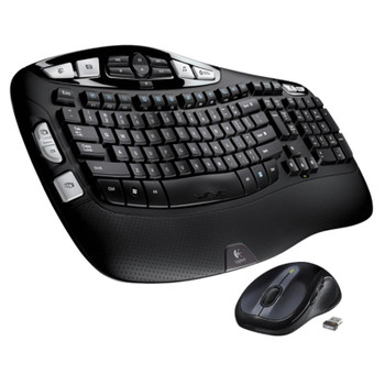 Logitech MK550 Comfort Wave Wireless Keyboard & Mouse Combo Logitech MK550 Comfort Wave Wireless Keyboard & Mouse Combo