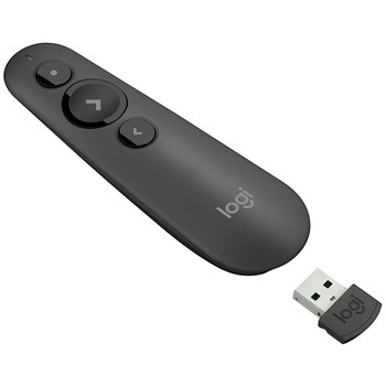 Logitech R500 Wireless Laser Presentation Remote - Graphite Logitech R500 Wireless Laser Presentation Remote - Graphite