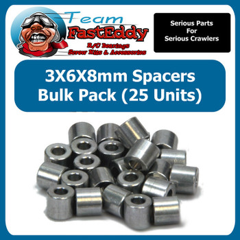 3X6X8 Spacers (25 Pack) 3X6X8 Spacers (25 Pack)