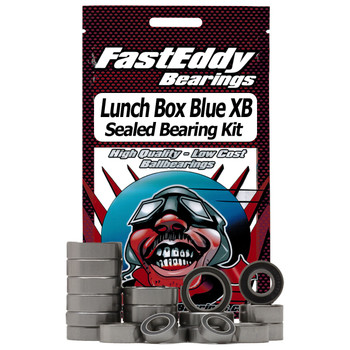 Tamiya Lunch Box Blue Style XB Sealed Bearing Kit Tamiya Lunch Box Blue Style XB Sealed Bearing Kit