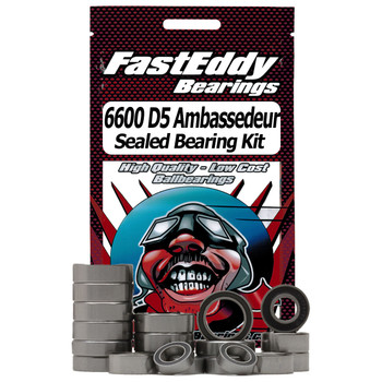 Abu Garcia 6600 D5 Ambassedeur-Custom Fishing Reel Rubber Sealed Bearing Kit Abu Garcia 6600 D5 Ambassedeur-Custom Fishing Reel Rubber Sealed Bearing Kit