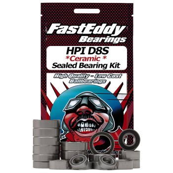 HPI D8S Ceramic Rubber Sealed Bearing Kit HPI D8S Ceramic Rubber Sealed Bearing Kit