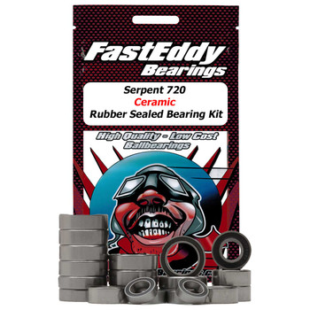 Serpent 720 Ceramic Rubber Sealed Bearing Kit Serpent 720 Ceramic Rubber Sealed Bearing Kit