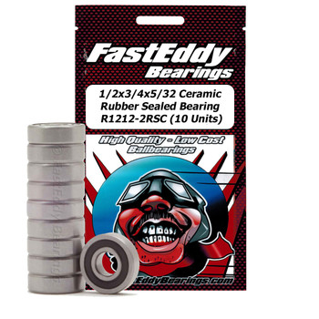 1/2x3/4x5/32 Ceramic Rubber Sealed Bearing R1212-2RSC (10 Units) 1/2x3/4x5/32 Ceramic Rubber Sealed Bearing R1212-2RSC (10 Units)
