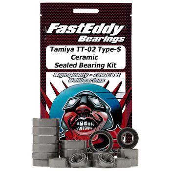 Tamiya TT-02 Type-S Chassis Ceramic Sealed Bearing Kit Tamiya TT-02 Type-S Chassis Ceramic Sealed Bearing Kit