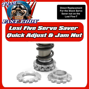 Quick Adjust Servo saver and jam Nuts. (Losi 5ive) Quick Adjust Servo saver and jam Nuts. (Losi 5ive)