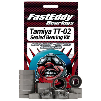 Tamiya TT-02 Rubber Sealed Bearing Kit Tamiya TT-02 Rubber Sealed Bearing Kit