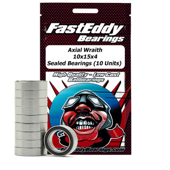Axial Wraith 10x15x4 Sealed Bearings (10 Units) Axial Wraith 10x15x4 Sealed Bearings (10 Units)