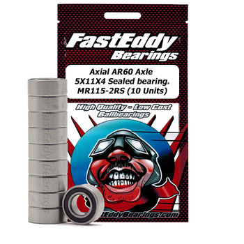 - Axial AR60 Axle 5X11X4 Sealed bearing. MR115-2RS (10 Units) - Axial AR60 Axle 5X11X4 Sealed bearing. MR115-2RS (10 Units)