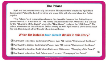 Reading For Details In Stories Reading For Details In Stories