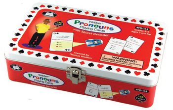 Webber Pronouns Playing Cards With Secret Decoder Webber Pronouns Playing Cards With Secret Decoder